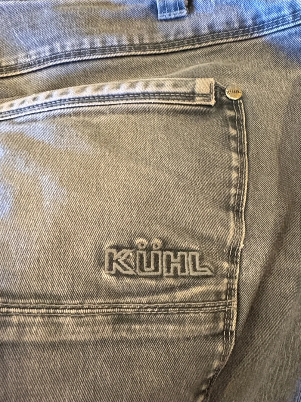KÜHL Crag Series Gray Stretch Pants Men’s 40x32 Outdoor Hiking Casual
